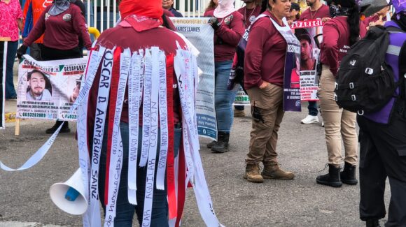 Cinco años sin Ismael: su hermana Alejandra alza la voz en marcha del 8M en Mazatlán