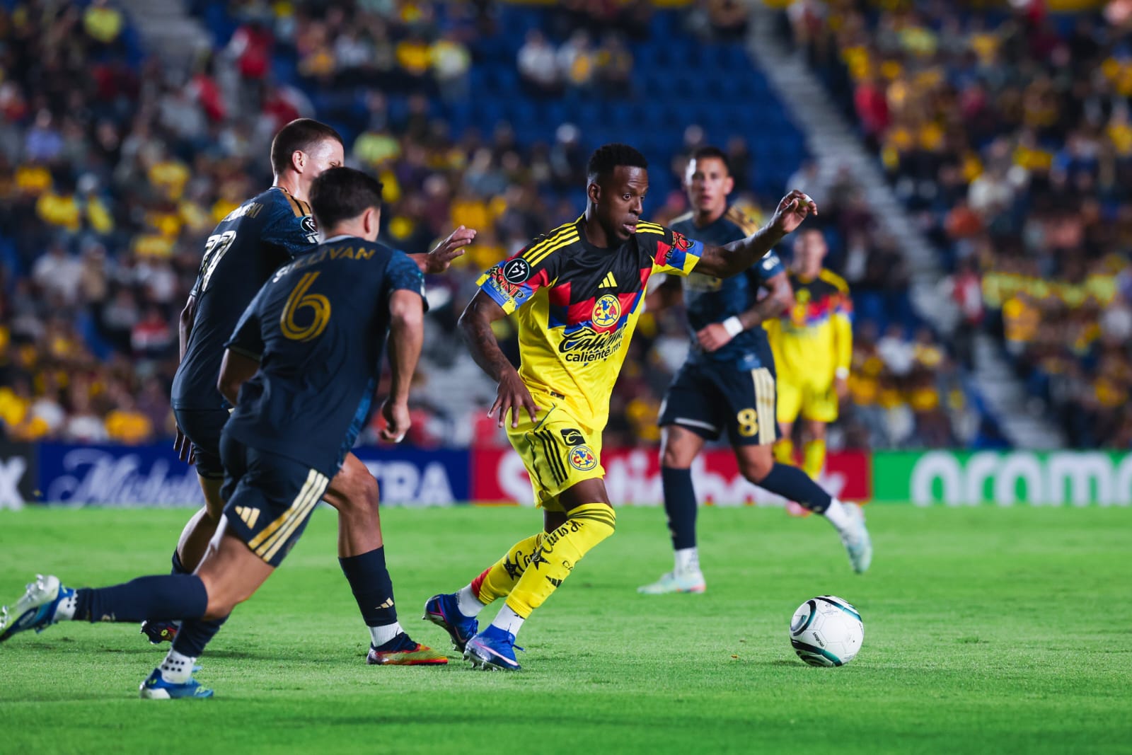 america igualo ante su similar de la mls y eso le basto para avanzar