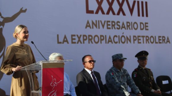 Conmemoran en Mazatlán, Sinaloa el 88 aniversario de la Expropiación Petrolera de México
