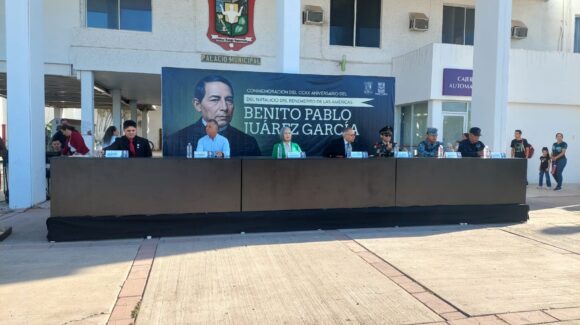 Conmemoran en Salvador Alvarado el 220 aniversario del natalicio de Benito Juárez