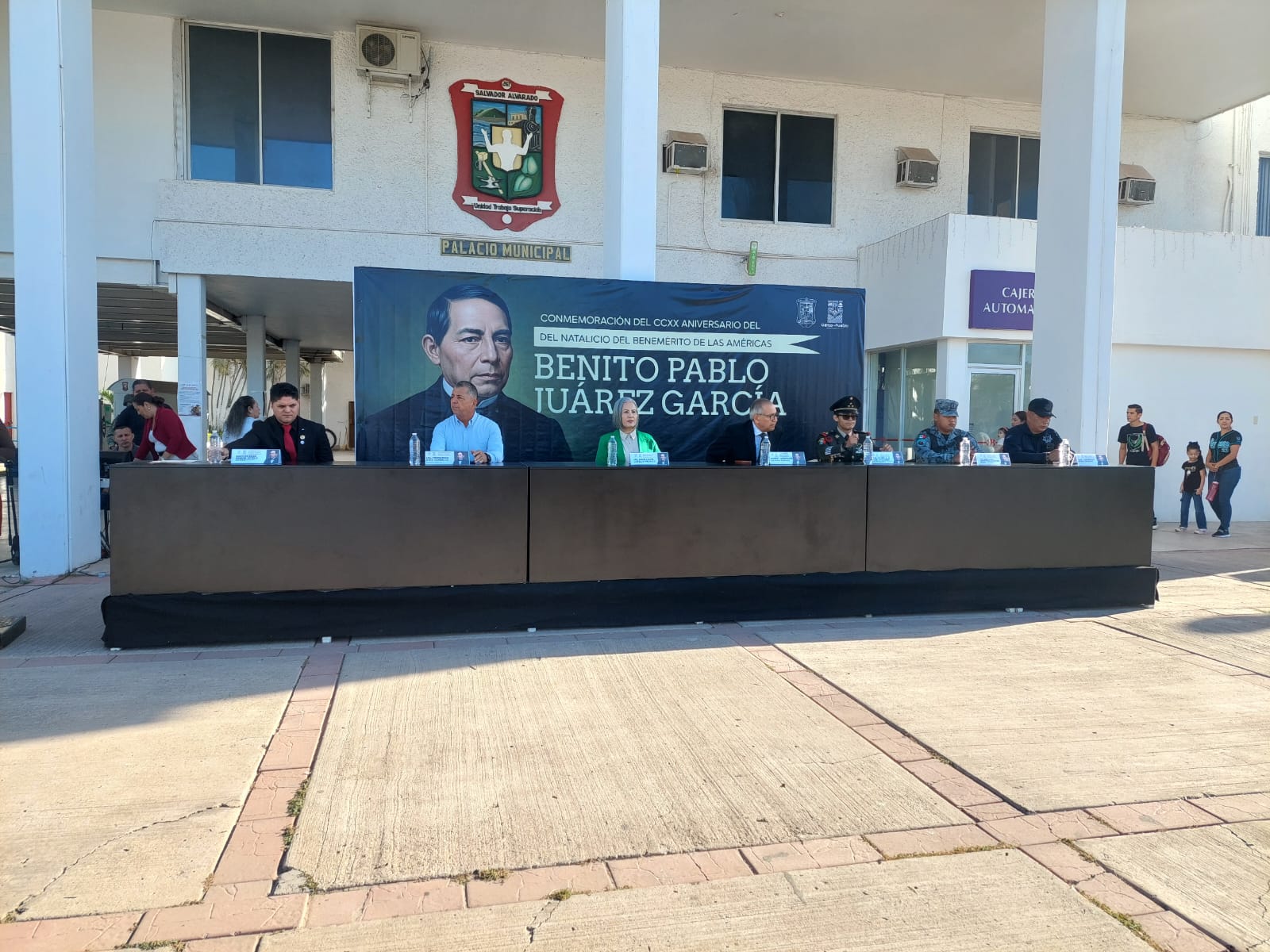 Conmemoran en Salvador Alvarado el 220 aniversario del natalicio de Benito Juárez
