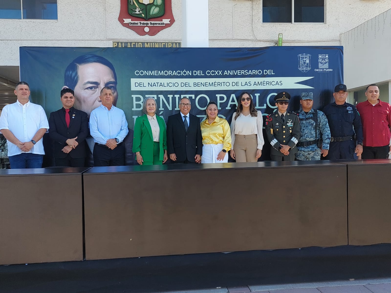 Conmemoran en Salvador Alvarado el 220 aniversario del natalicio de Benito Juárez