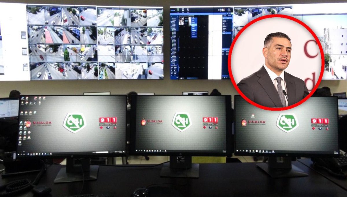 anuncia harfuch reforzamiento de los centros de monitoreo de culiacan y mazatlan