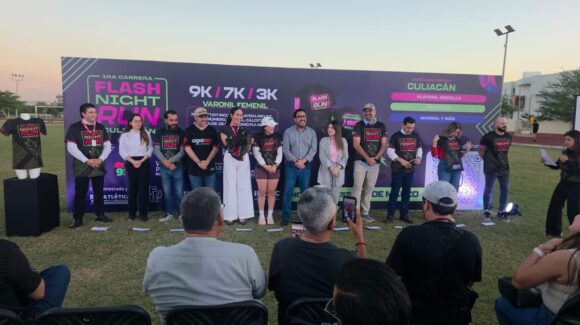 Mau y Ricky llegan a Culiacán, Sinaloa, para cerrar la fiesta de la primera carrera nocturna “Flash Night Run”