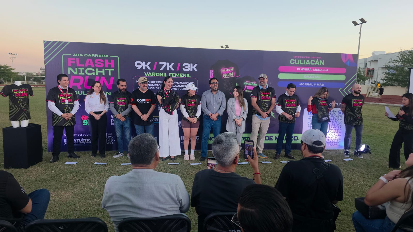 Anuncian carrera Flash Night Run en Culiacán