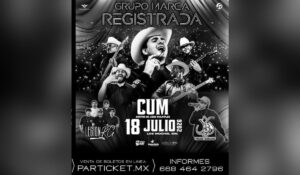 Anuncian concierto de Marca Registrada en Los Mochis, Sinaloa