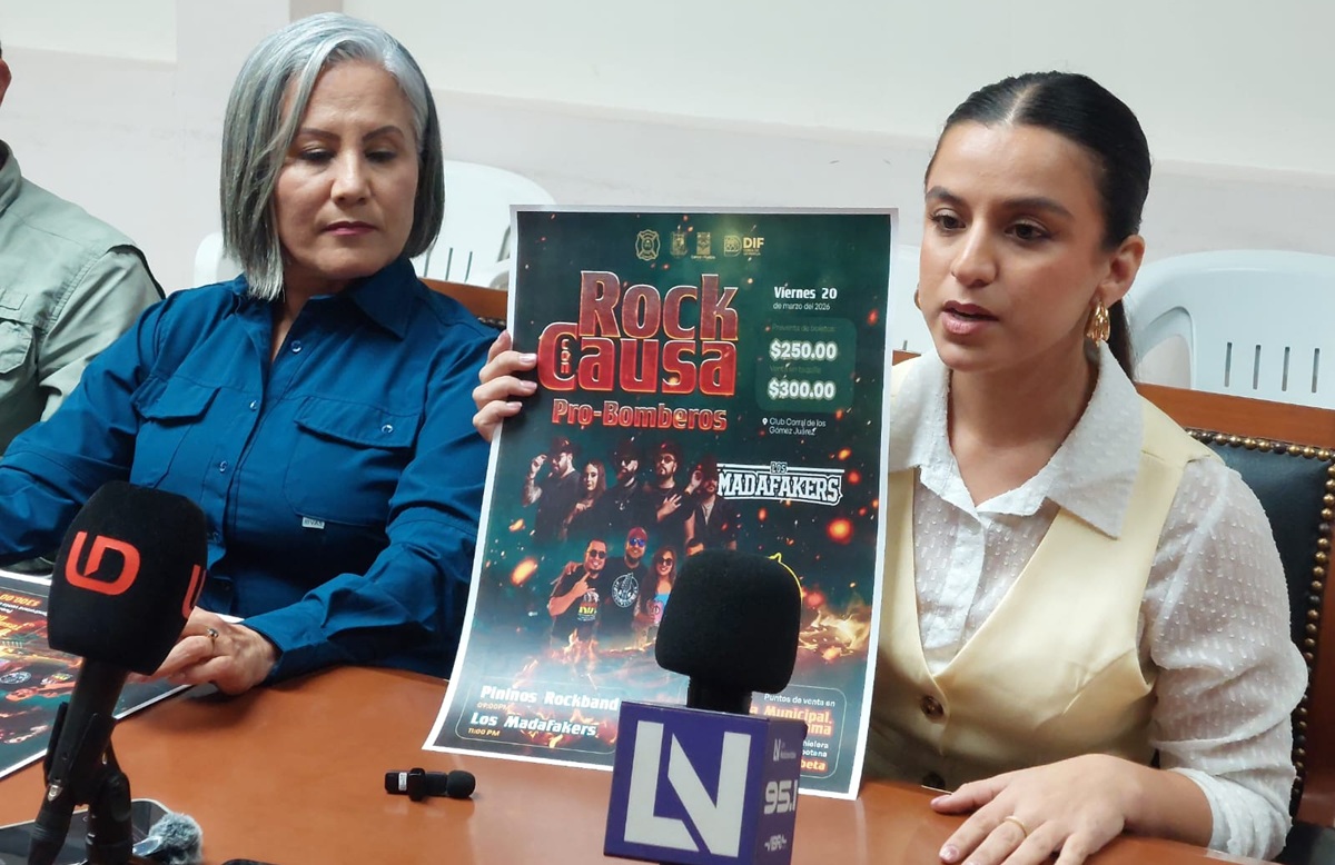 Anuncian concierto pro bomberos en Guamúchil
