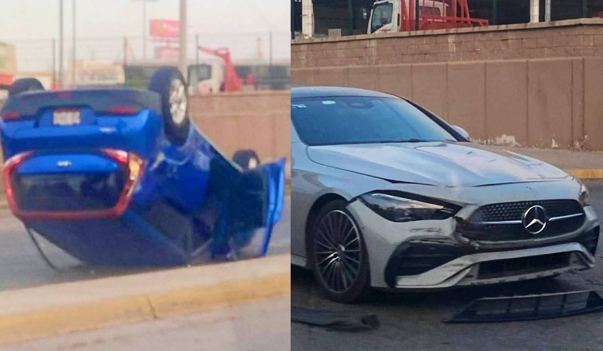 aparatoso accidente ocurrio la mañana de este martes en mazatlan sinaloa