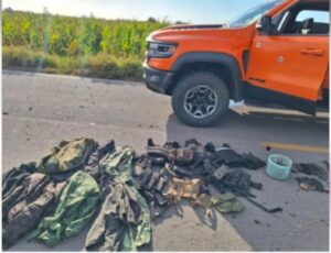 RAM y armas asegurada en Navolato