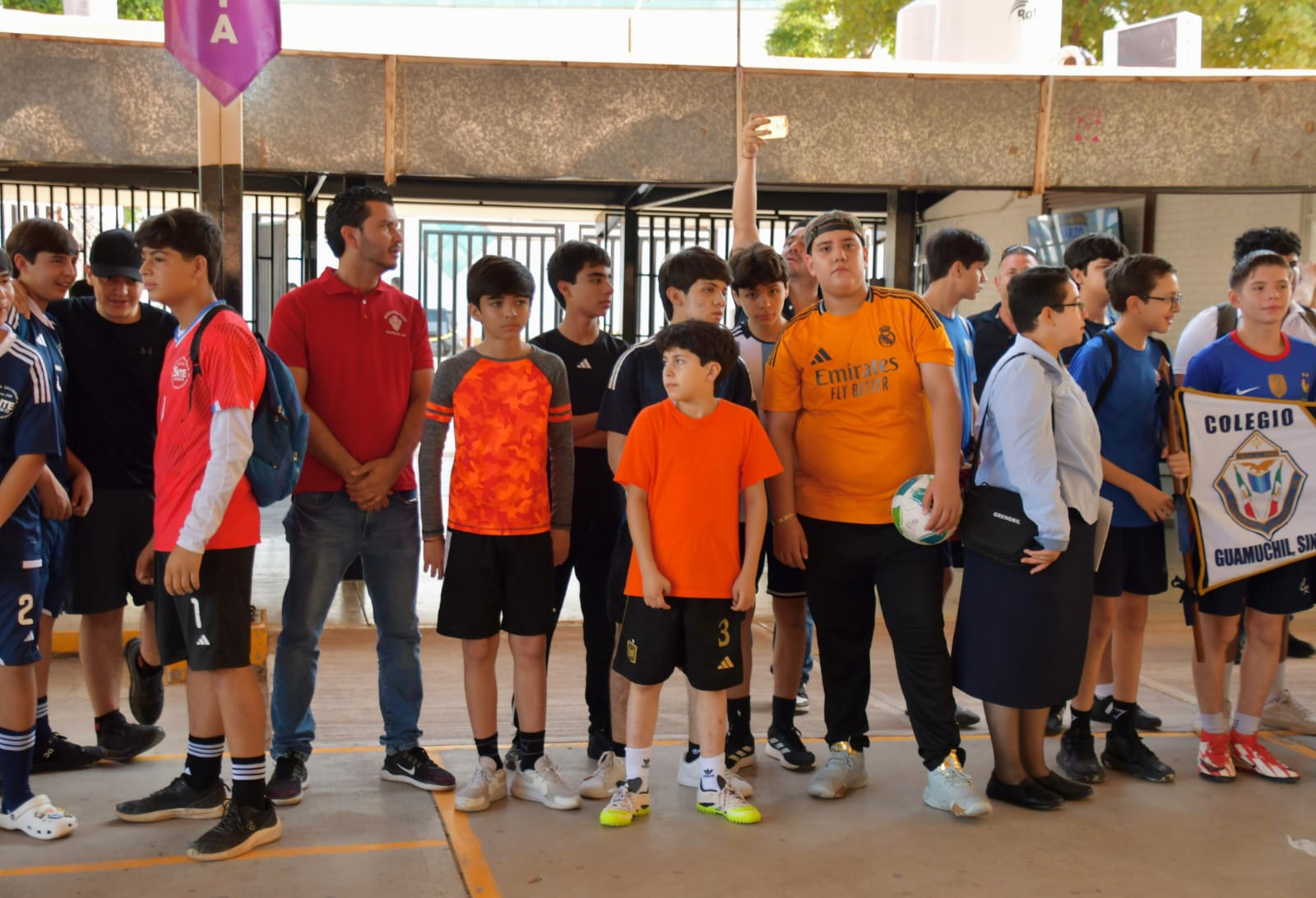Estudiantes de 12 secundarias participaron en la Jornada Nacional de Futbol en Salvador Alvarado
