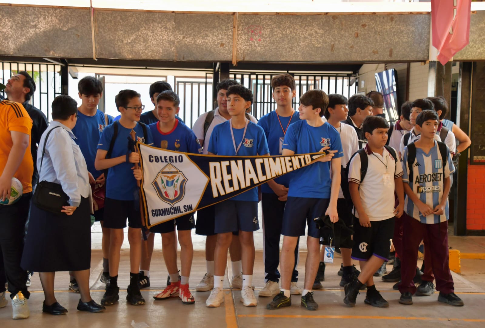 Estudiantes de 12 secundarias participaron en la Jornada Nacional de Futbol en Salvador Alvarado