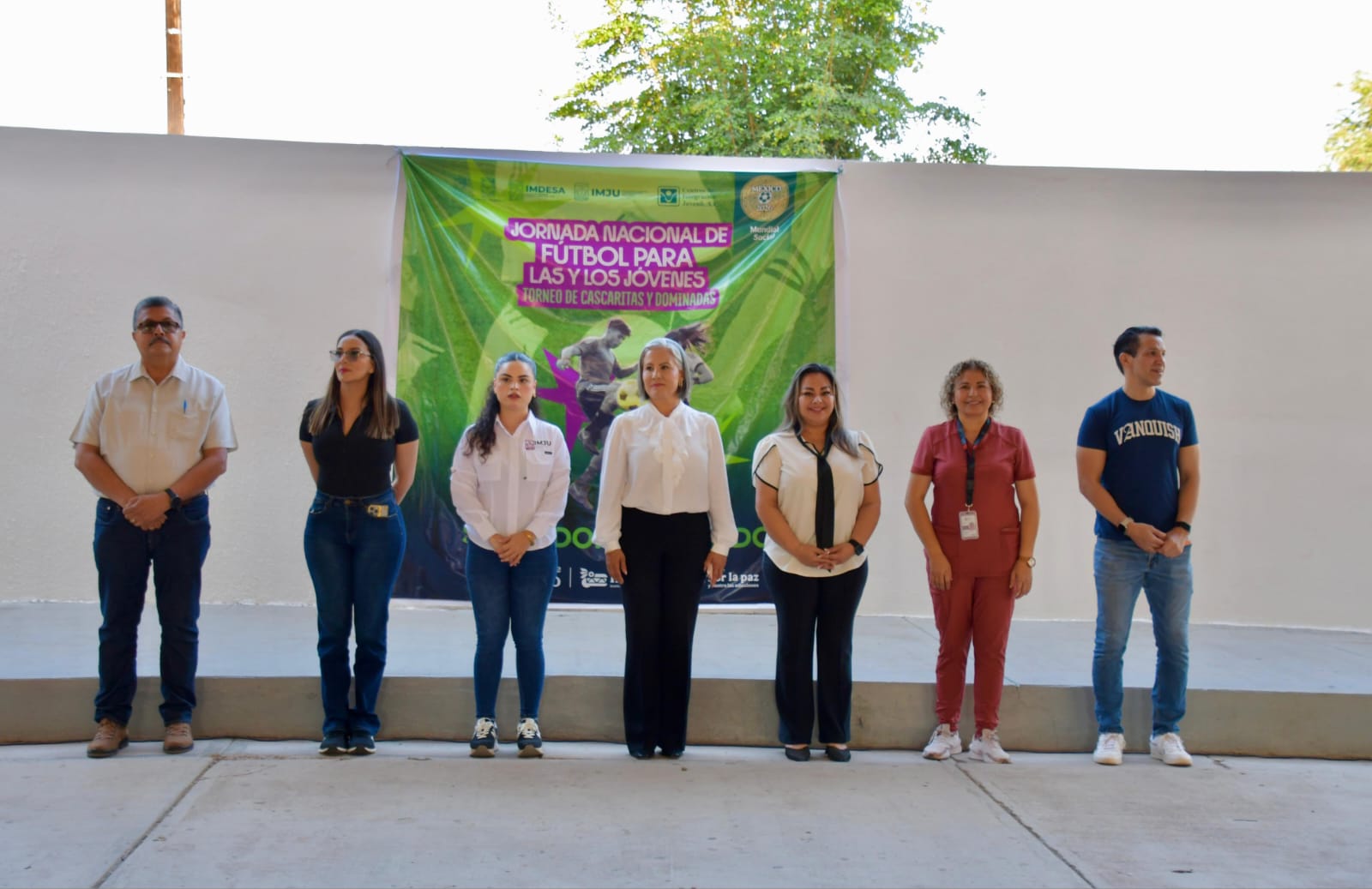 Estudiantes de 12 secundarias participaron en la Jornada Nacional de Futbol en Salvador Alvarado