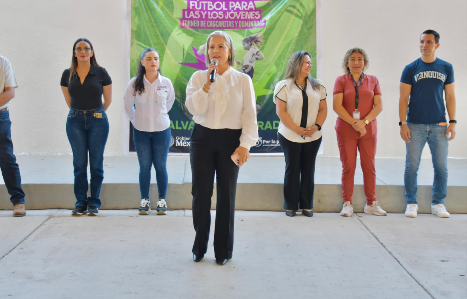Estudiantes de 12 secundarias participaron en la Jornada Nacional de Futbol en Salvador Alvarado