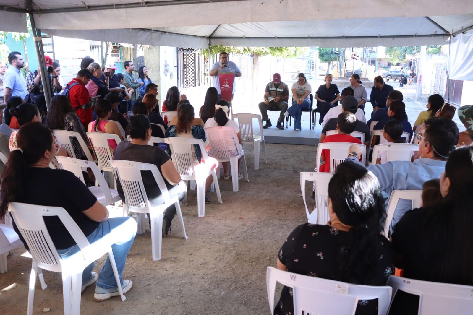 Arrancan proyectos de pavimentación en calles de Mazatlán, Sinaloa