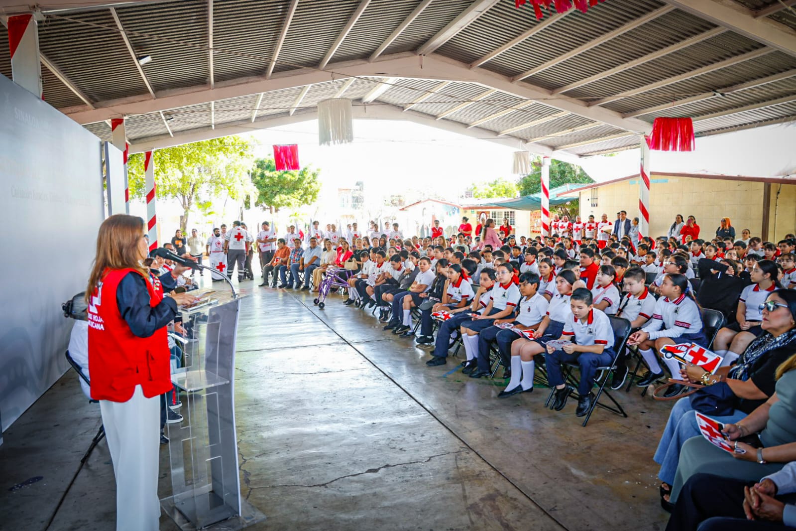 Banderazo de Inicio Colecta Escolar Cruz Roja 2026