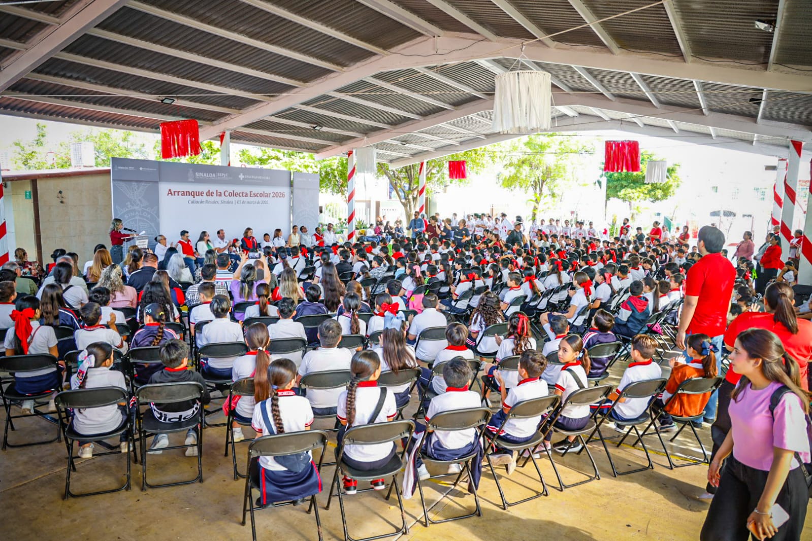 Banderazo de Inicio Colecta Escolar Cruz Roja 2026