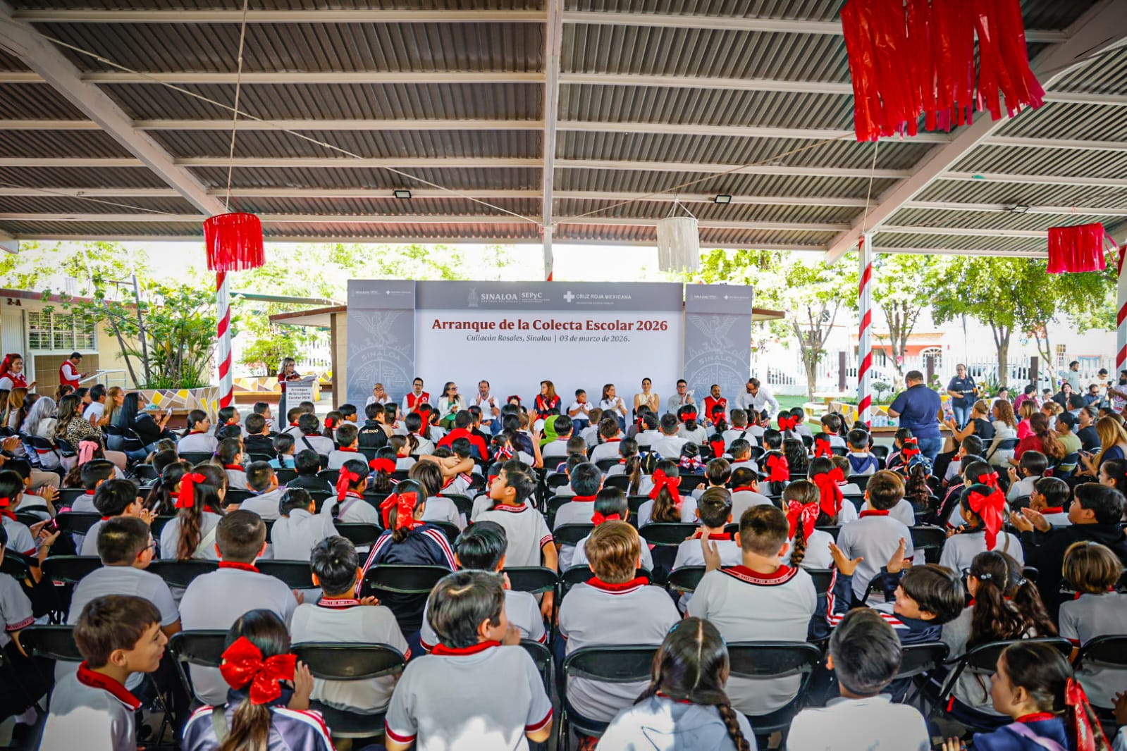 Banderazo de Inicio Colecta Escolar Cruz Roja 2026