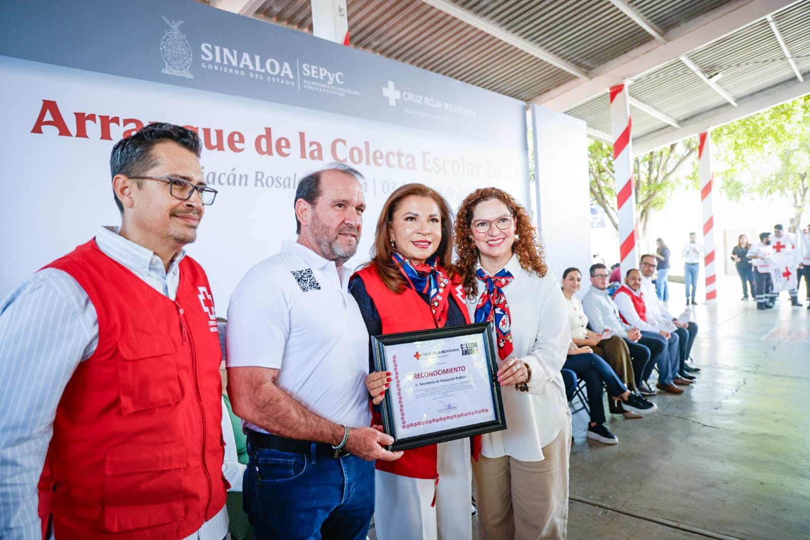 Banderazo de Inicio Colecta Escolar Cruz Roja 2026