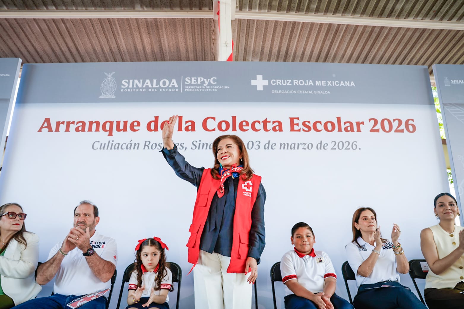 Banderazo de Inicio Colecta Escolar Cruz Roja 2026