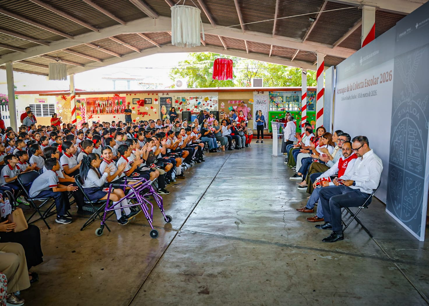 Banderazo de Inicio Colecta Escolar Cruz Roja 2026