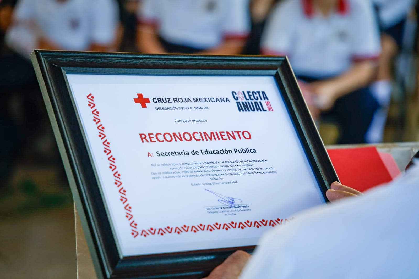 Banderazo de Inicio Colecta Escolar Cruz Roja 2026