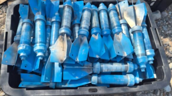 Estaban en un campamento utilizado por la delincuencia organizada; decomisan más de 300 artefactos explosivos en La Tuna, Badiraguato