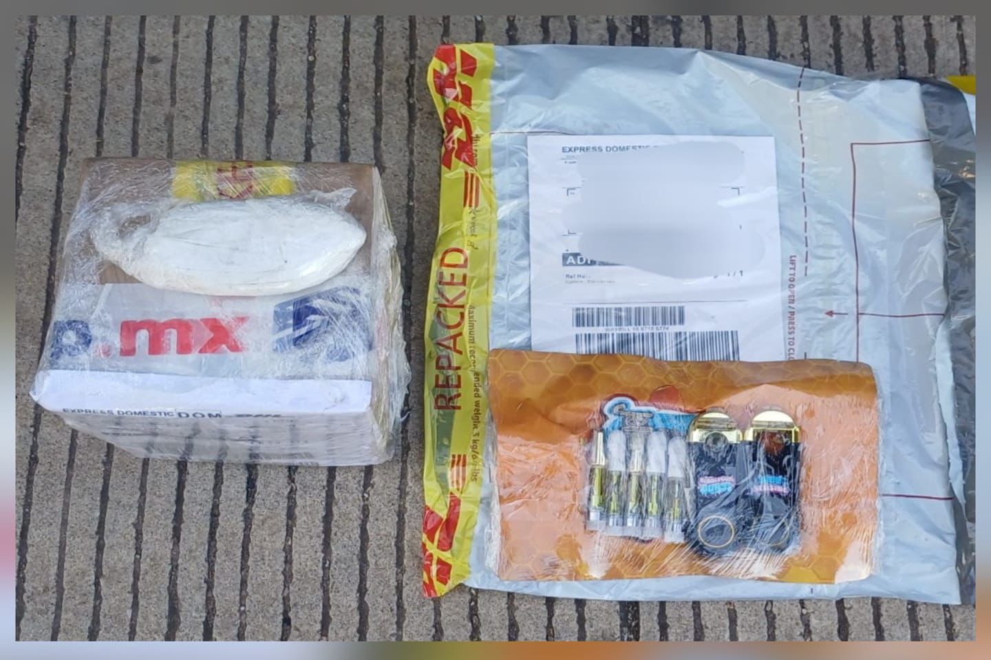 Asegurado en paquetería de Culiacán