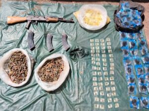 En Concordia, Sinaloa aseguran explosivos, armas y droga en operativos simultáneos este inicio de semana