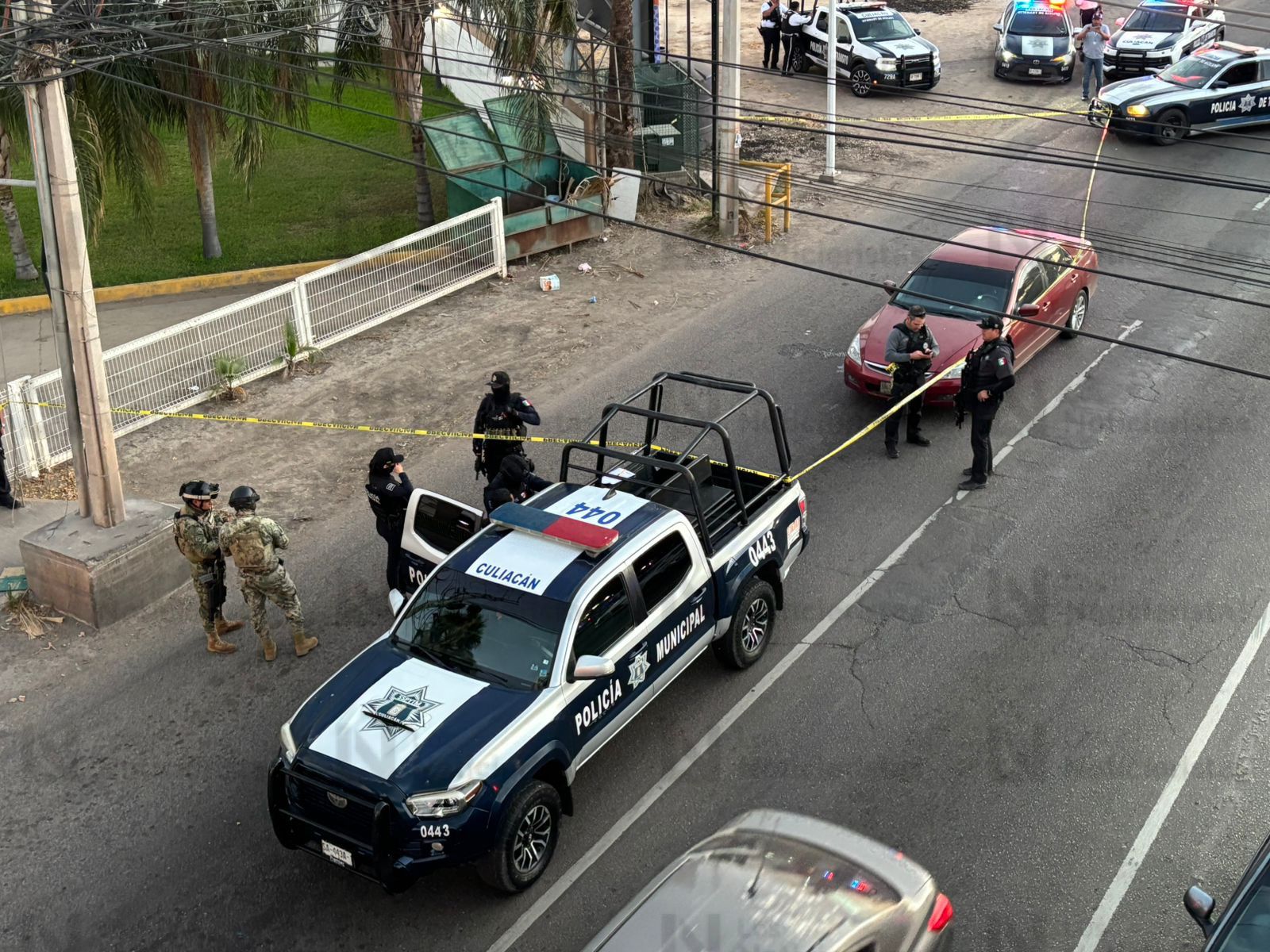 Un policía municipal fue atacado a balazos sobre el bulevar Pedro Infante, en Culiacán