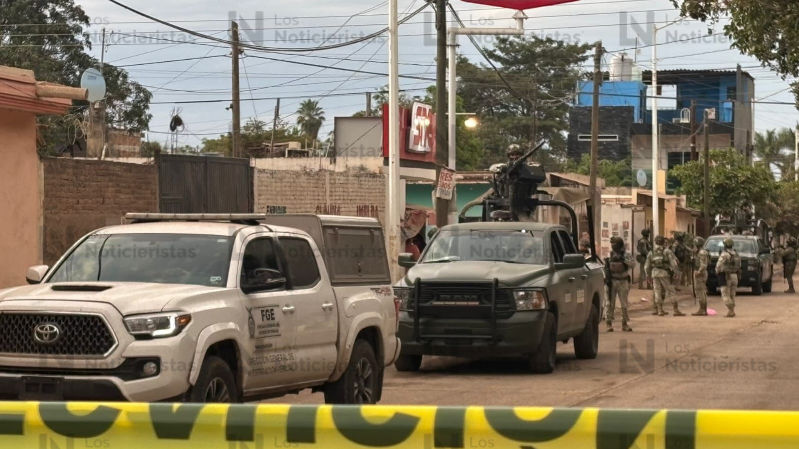 Atacan a balazos a un hombre en la colonia 5 de Febrero en Culiacán