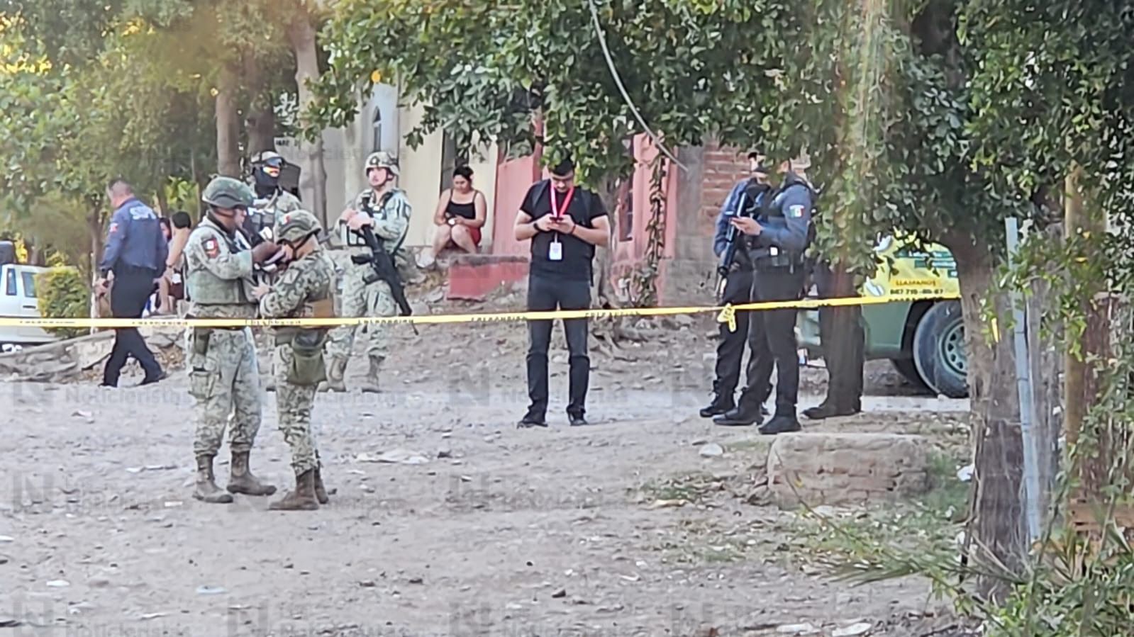 Ataque armado deja a hombre sin vida y dos mujeres heridas en la CNOP de Culiacán