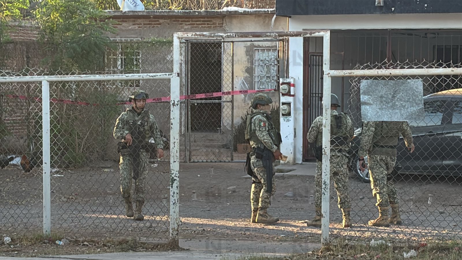 Ataque armado en una vivienda de la colonia Progreso de Culiacán