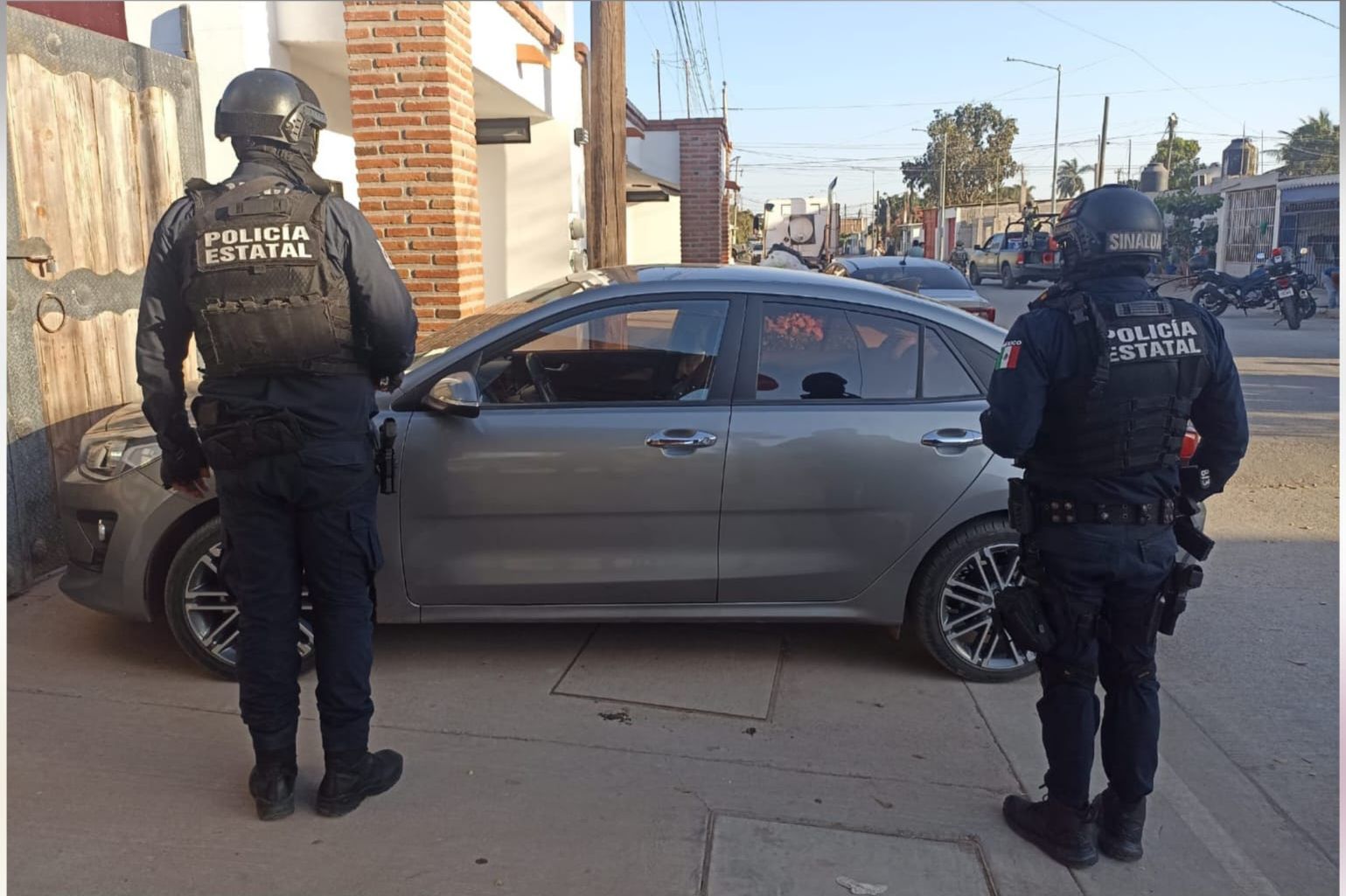 Auto asegurado en Culiacán, Sinaloa