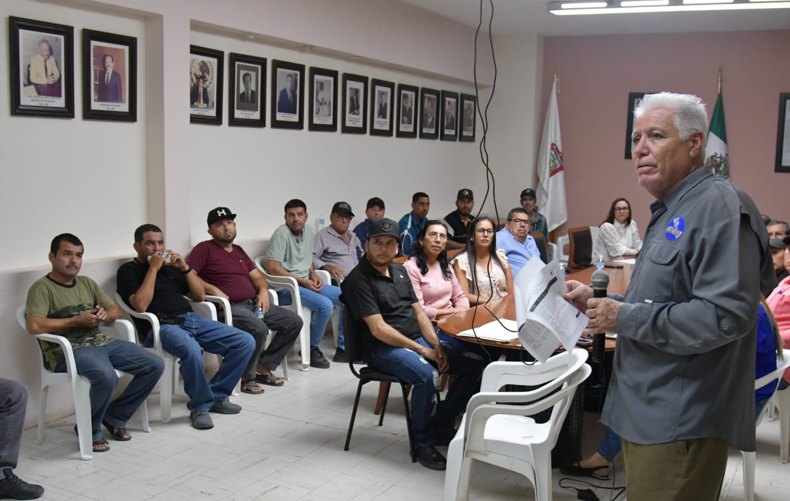 Autoridades y pescadores acuerdan levantar veda en la presa Eustaquio Buelna, Salvador Alvarado