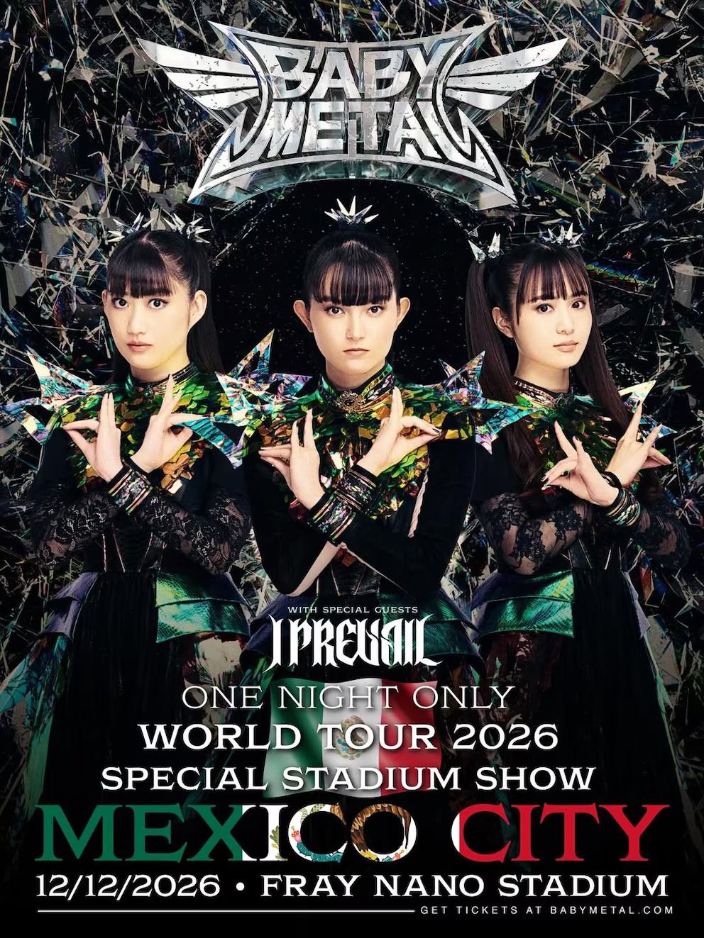 Baby Metal regresará a México con su nuevo show en diciembre | Los ...