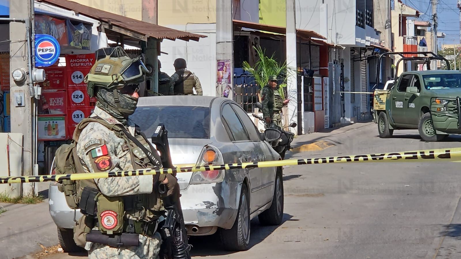 Balacera en Barrancos, Culiacán, deja un lesionado