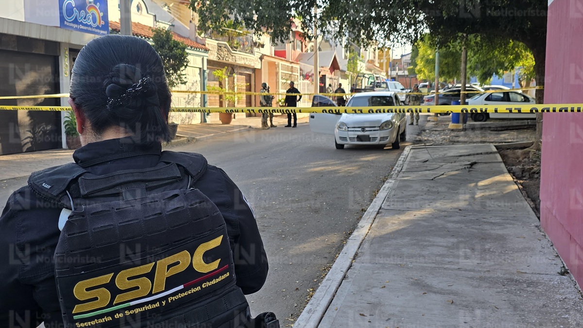 Elementos de la SSPC y Defensa resguardan el lugar