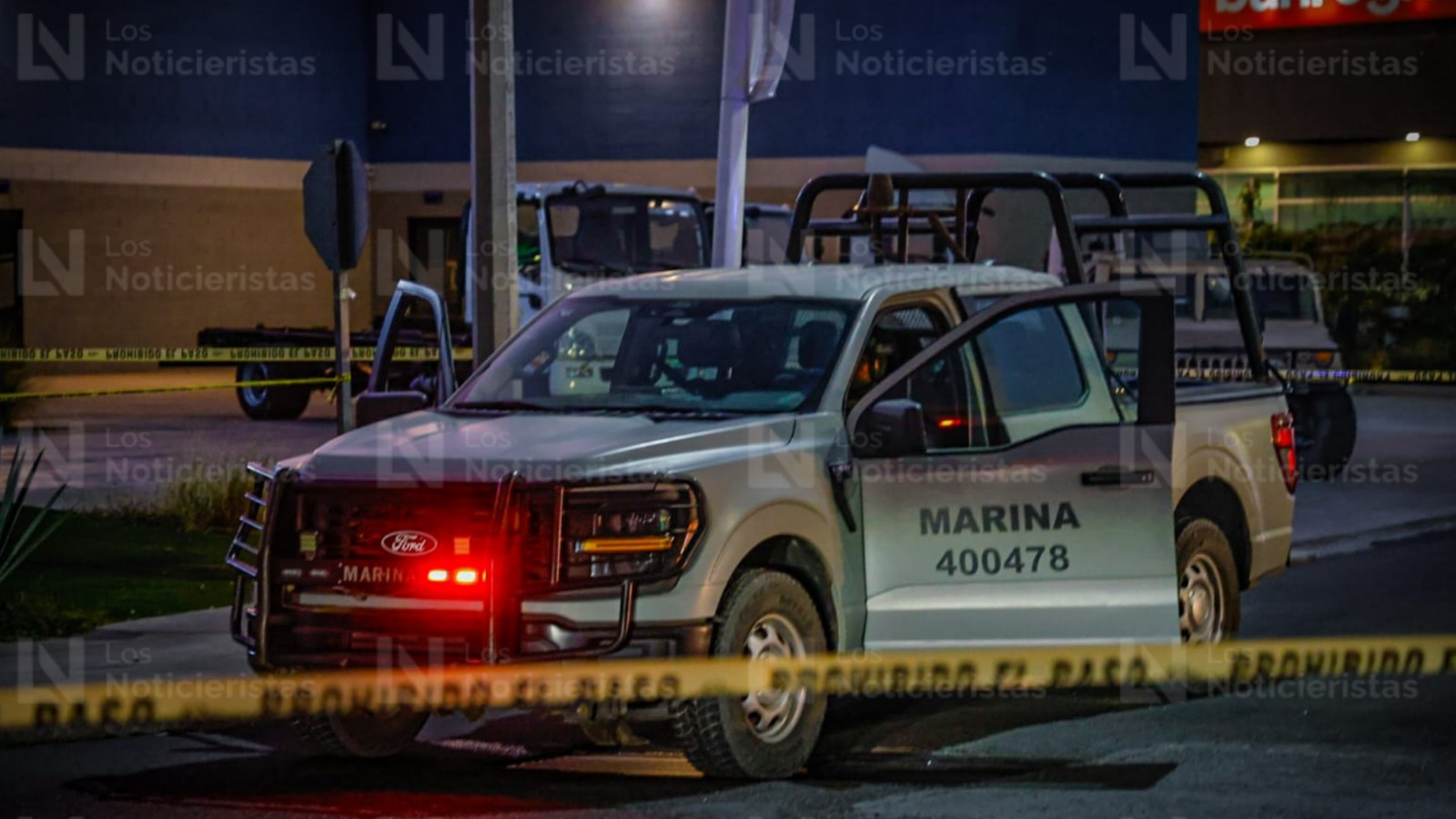 Enfrentamiento entre Marina y un grupo armado en el sector del Valle en Culiacán