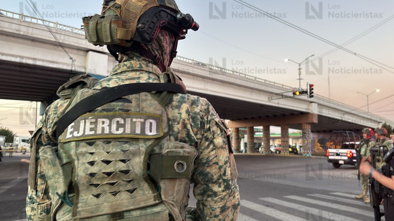 Enfrentamiento entre Marina y un grupo armado en el sector del Valle en Culiacán