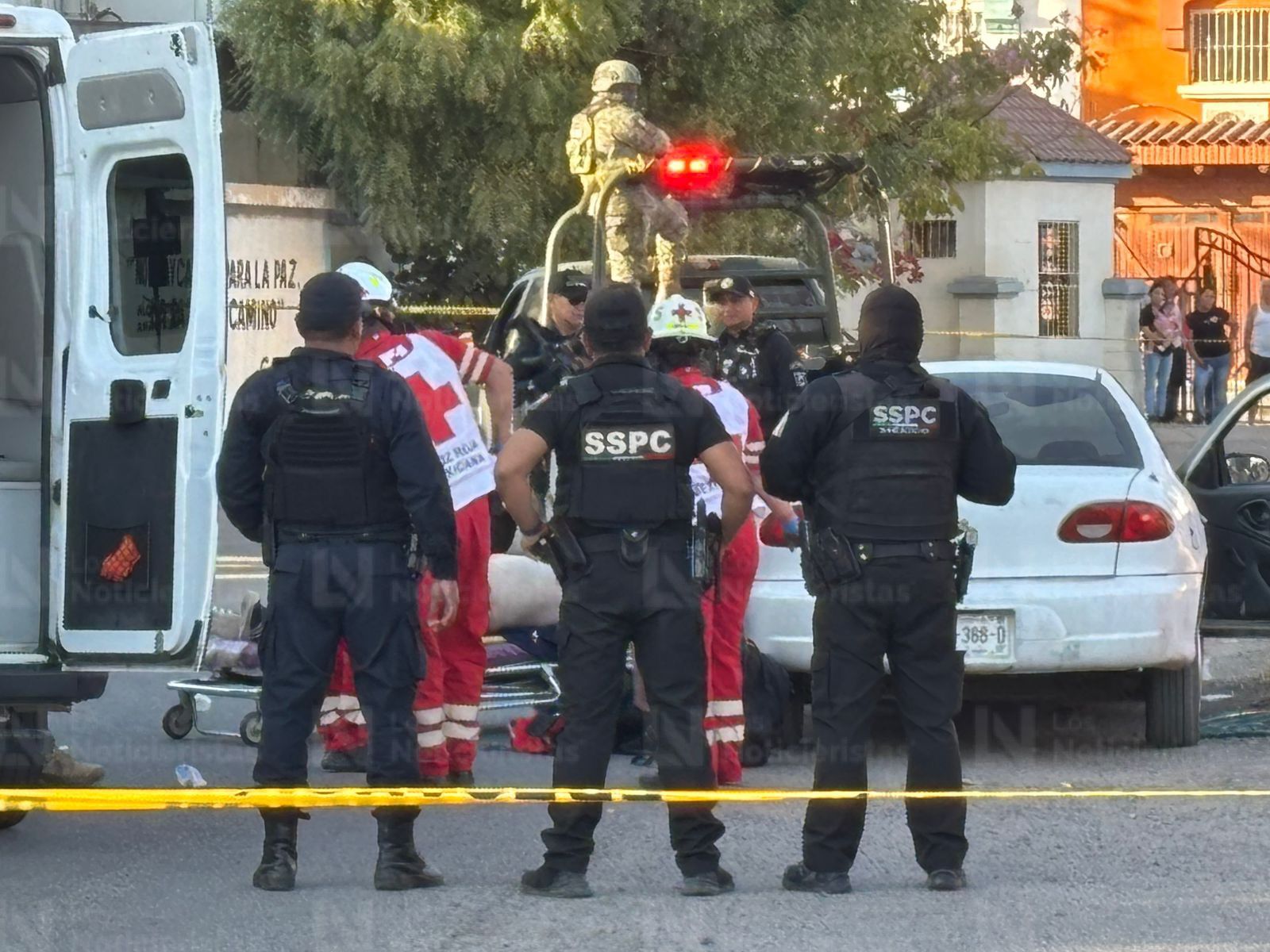Balacera en Villa Bonita en Culiacán