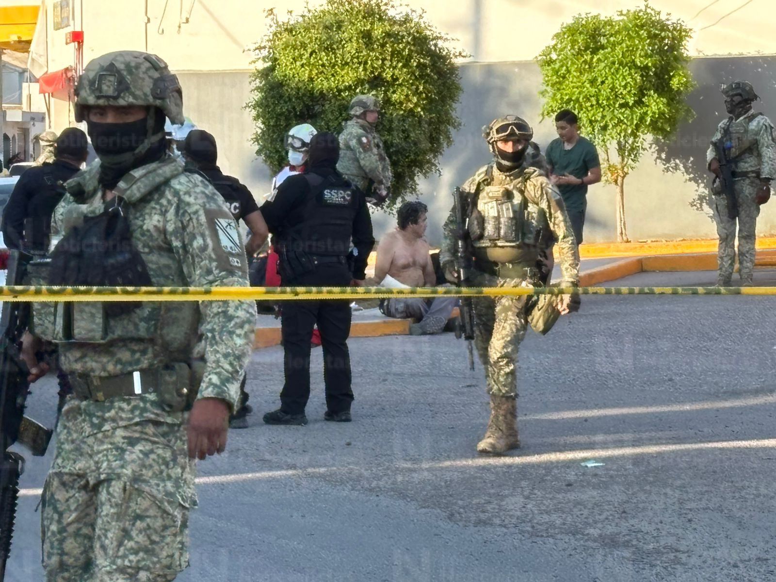 Balacera en Villa Bonita en Culiacán