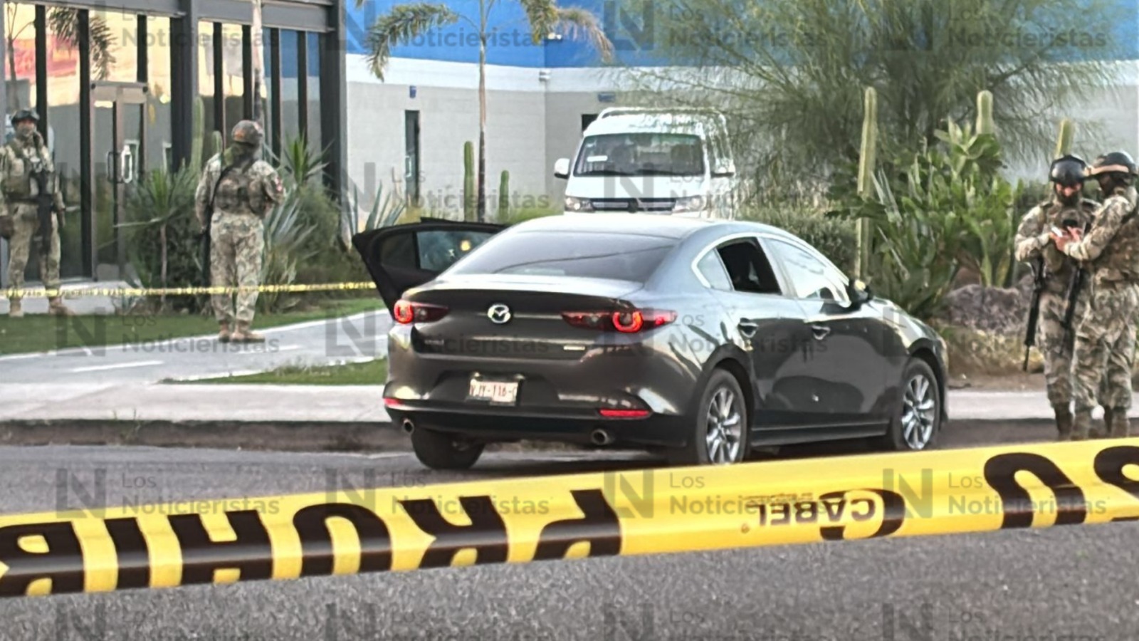 Enfrentamiento entre Marina y un grupo armado en el sector del Valle en Culiacán