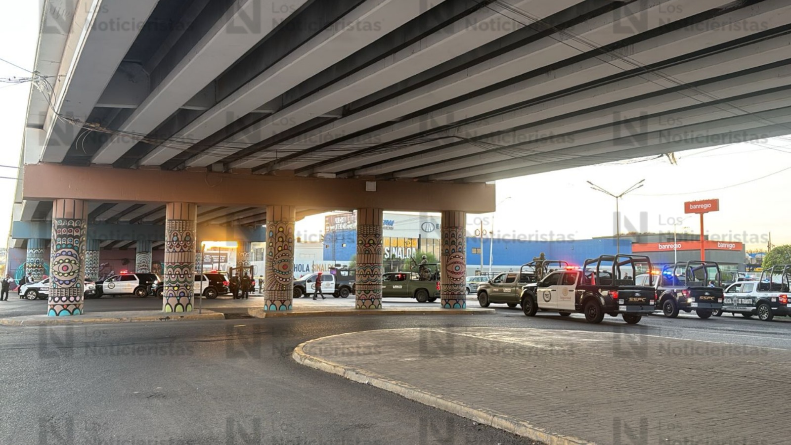 Enfrentamiento entre Marina y un grupo armado en el sector del Valle en Culiacán