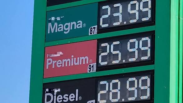 Precios de combustibles