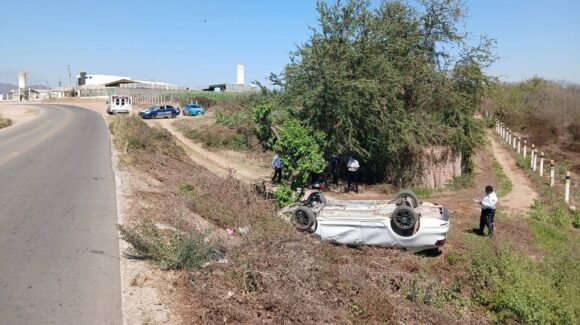 Se registran diversos accidentes vehiculares en la zona sur de Mazatlán, Sinaloa