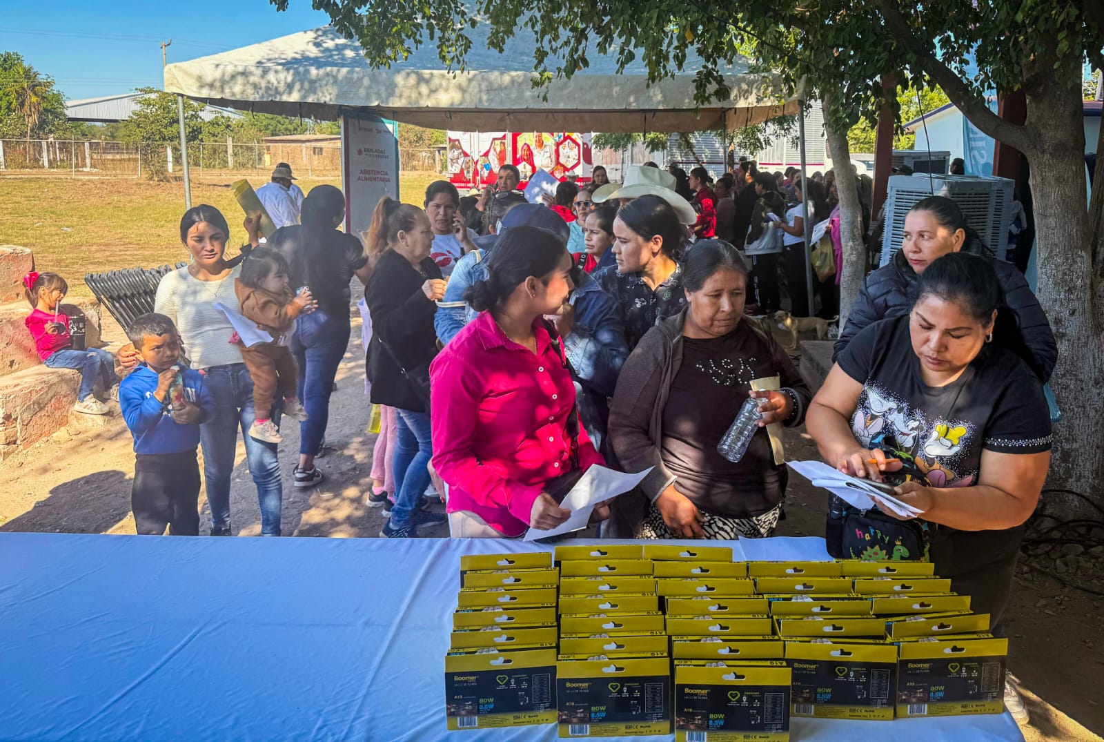 Brigada del Bienestar en Sinaloa de Leyva