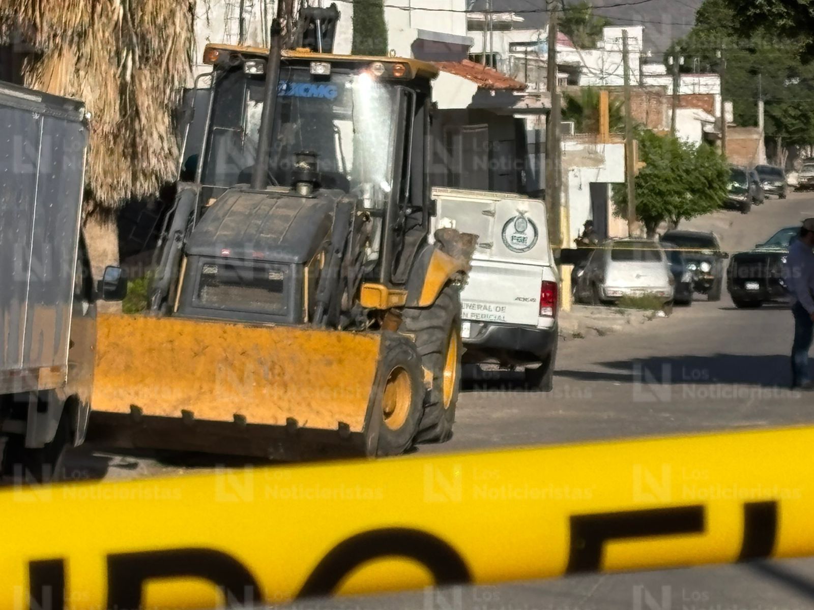 FGE realiza busqueda de una presunta osamenta humana en la 10 de Mayo en Culiacán