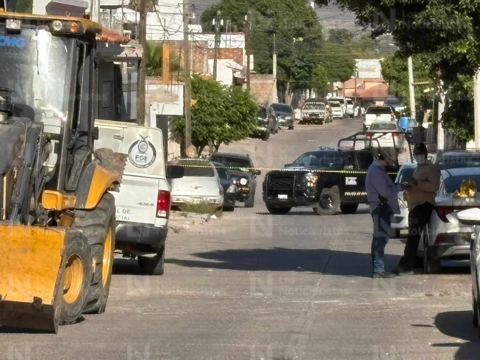 FGE realiza busqueda de una presunta osamenta humana en la 10 de Mayo en Culiacán