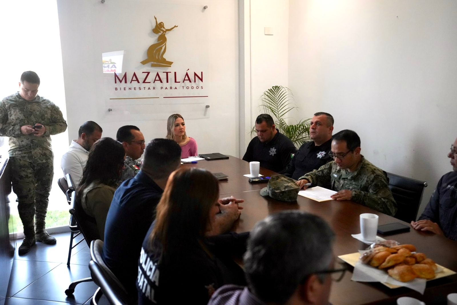 Mesa de seguridad cabildo de Mazatlán