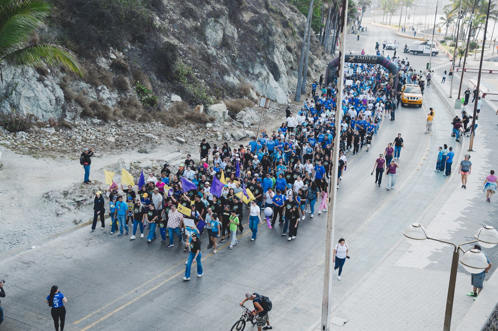 Mazatlán y CRIT Teletón envían mensaje sobre la inclusión con una caminata por el autismo